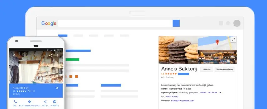Google Mijn Bedrijf Post
