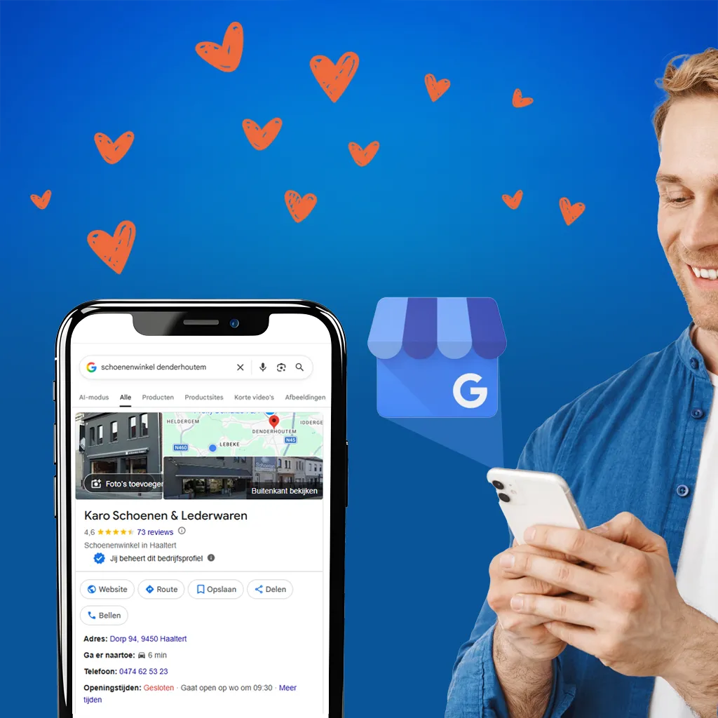 Google Bedrijfsprofiel - oplossing