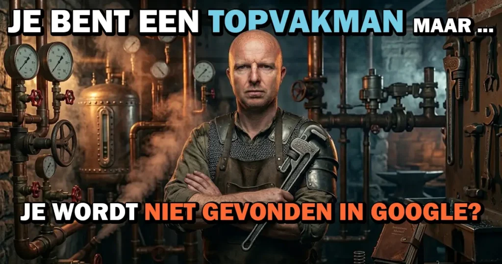 Ben jij een topvakman maar ben je onzichtbaar op Google? Update snel je Google Bedrijfsprofiel